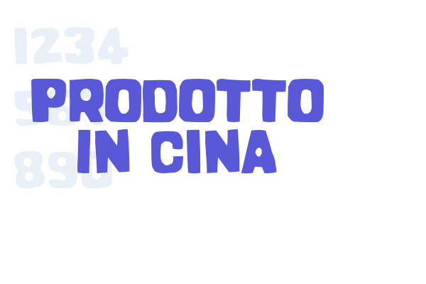 Prodotto In Cina