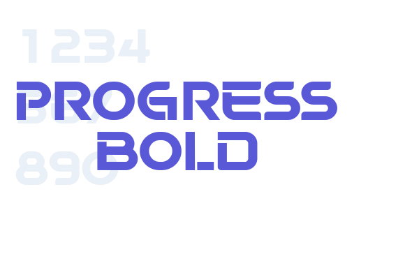 Progress Bold