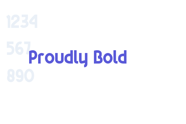 Proudly Bold