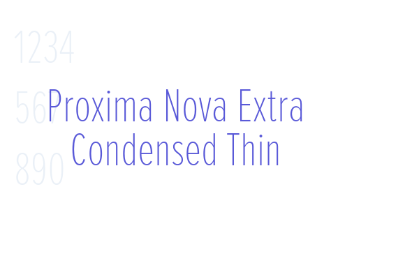 proxima nova condensed light font free download
