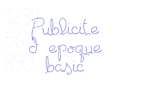 Publicite d’epoque basic