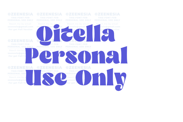 Qitella Personal Use Only