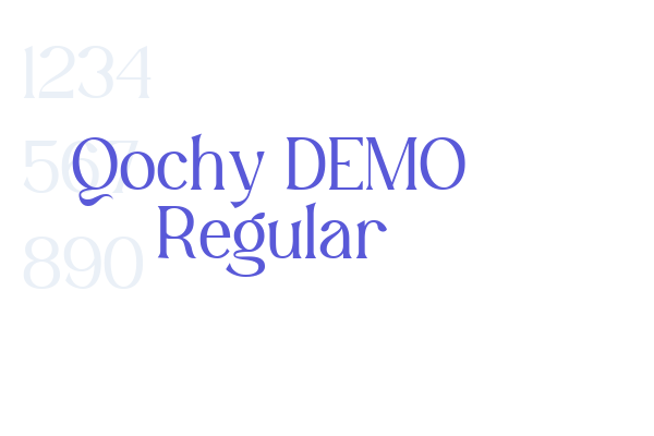 Qochy DEMO Regular