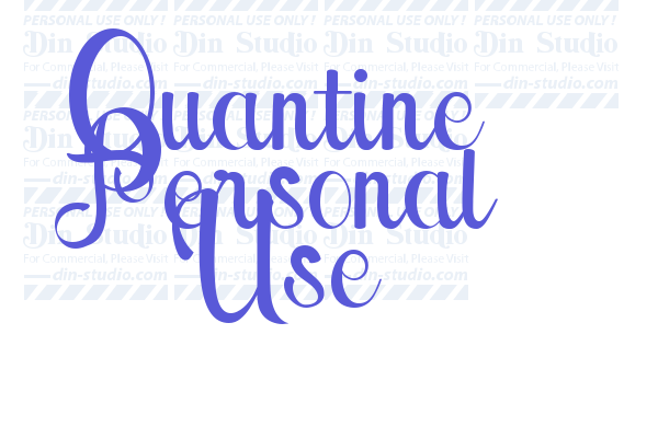 Quantine Personal Use