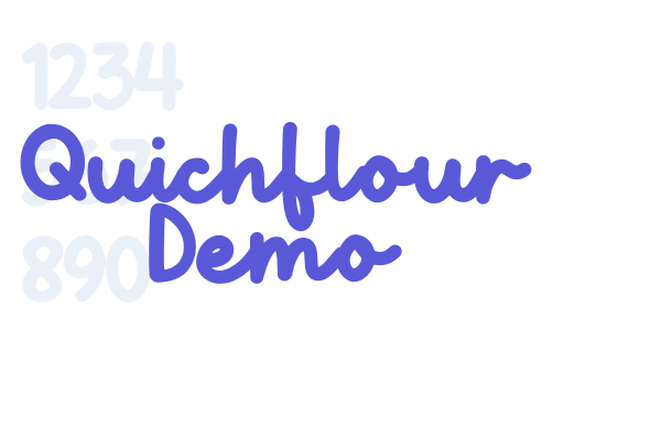 Quichflour Demo