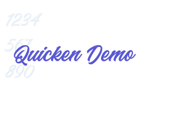 Quicken Demo