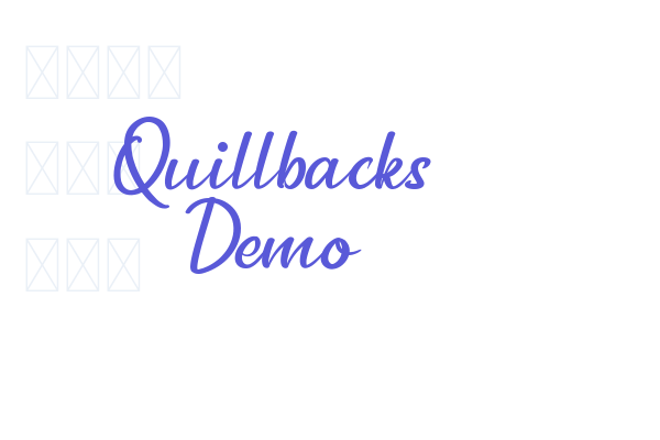 Quillbacks Demo