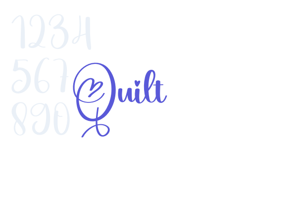 Quilt - Font Free Download