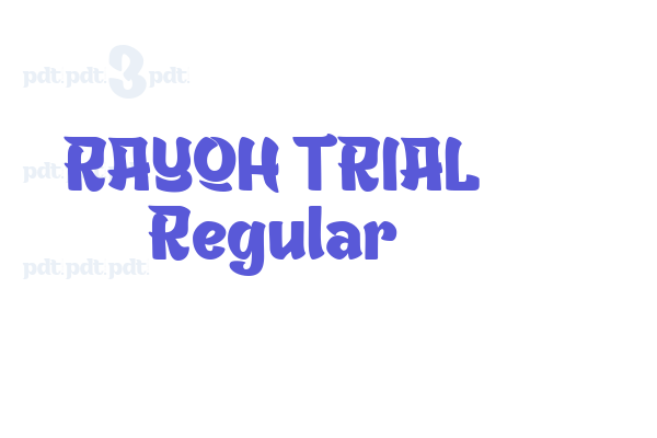 RAYOH TRIAL Regular