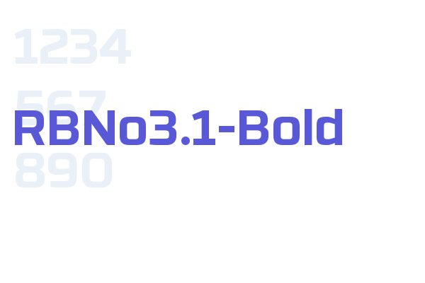 RBNo3.1-Bold