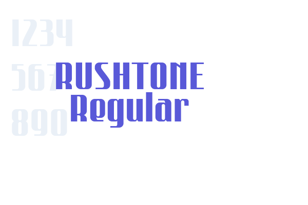 RUSHTONE Regular