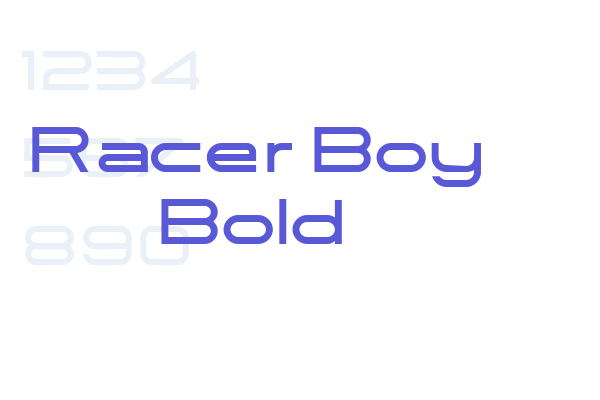 Racer Boy Bold