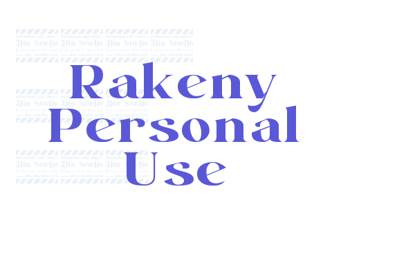 Rakeny Personal Use