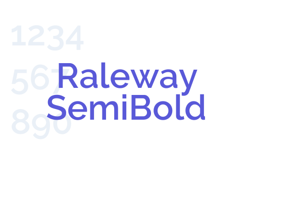 Raleway SemiBold