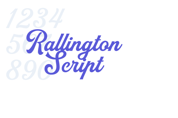 Rallington Script