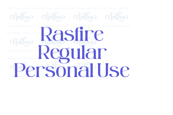 Rasfire Regular Personal Use