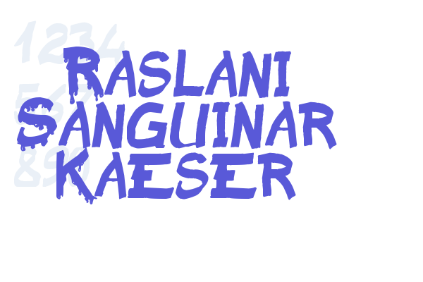 Raslani Sanguinar Kaeser