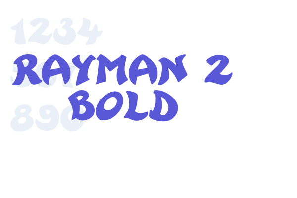 Rayman 2 Bold