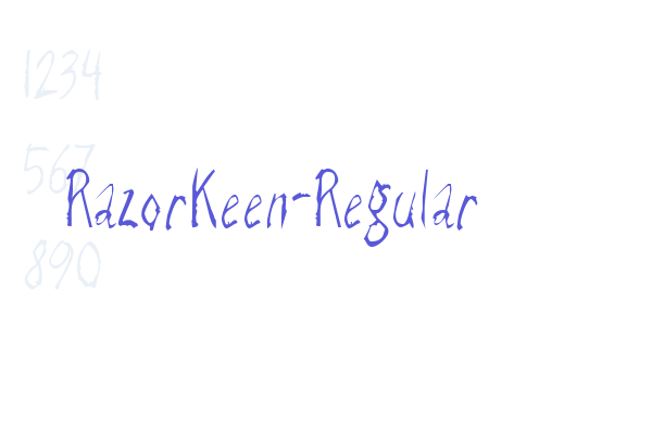 RazorKeen-Regular