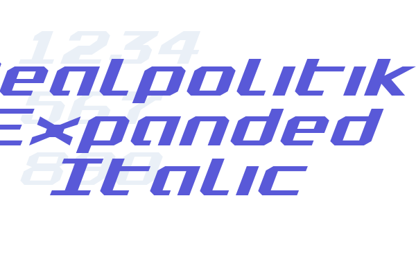 Realpolitik Expanded Italic