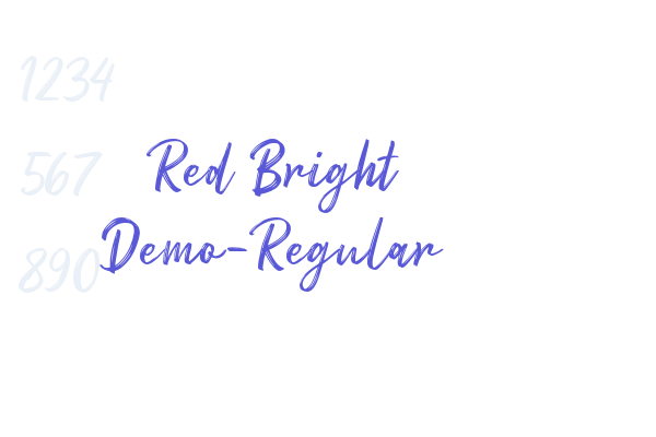 Red Bright Demo-Regular