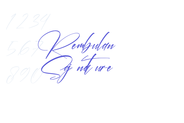 Rembulan Signature