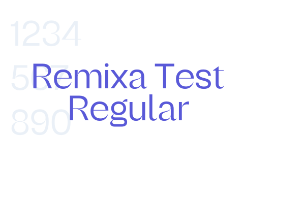 Remixa Test Regular