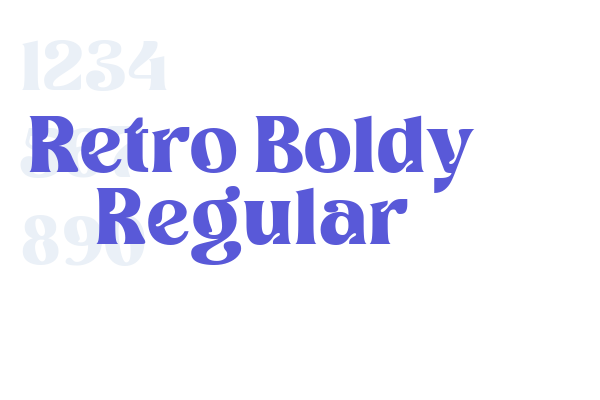 Retro Boldy Regular