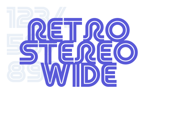 Retro Stereo Wide