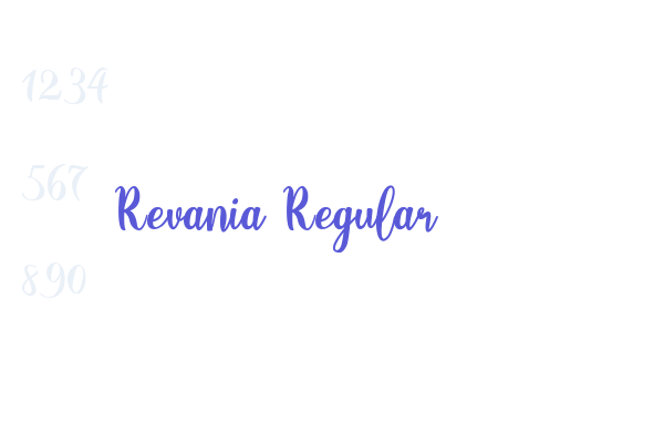 Revania Regular