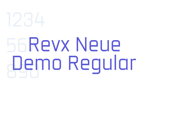 Revx Neue Demo Regular