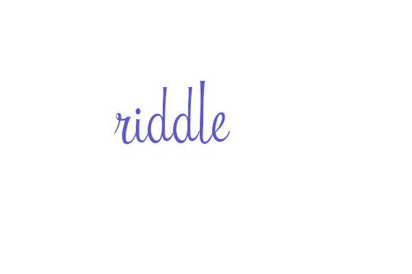 Riddle