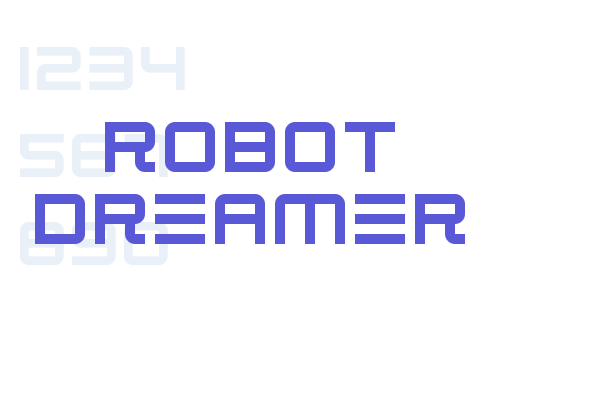 Robot Dreamer font download