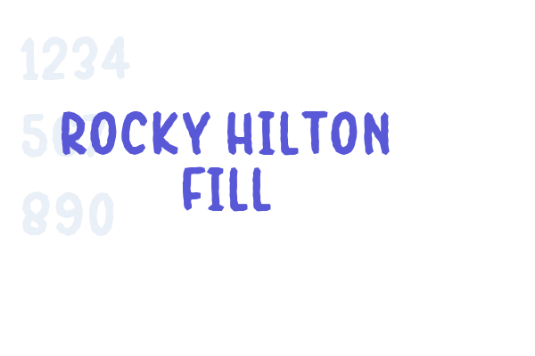 Rocky Hilton Fill