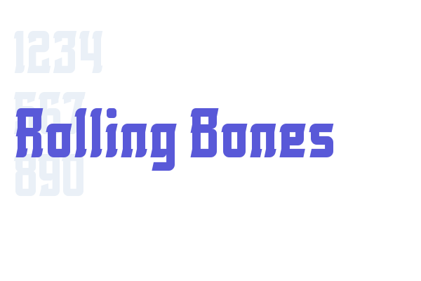 Rolling Bones