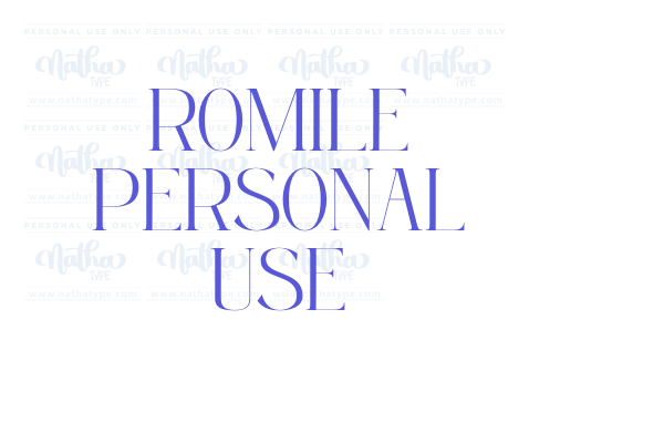 Romile Personal Use