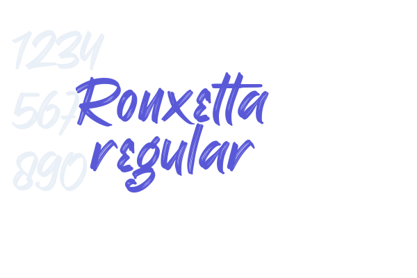 Ronxetta regular