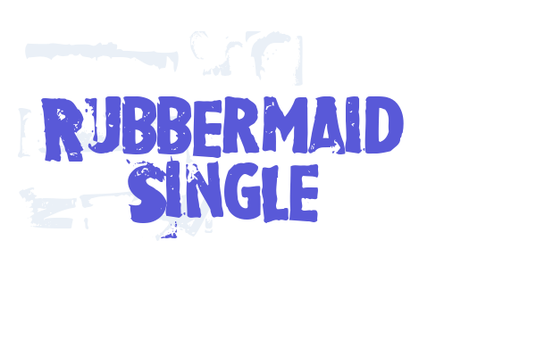 Rubbermaid Single