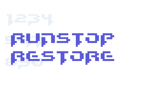 Runstop Restore