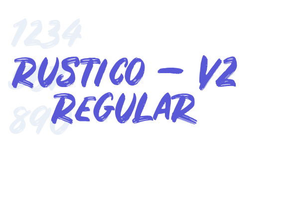 Rustico – V2 Regular