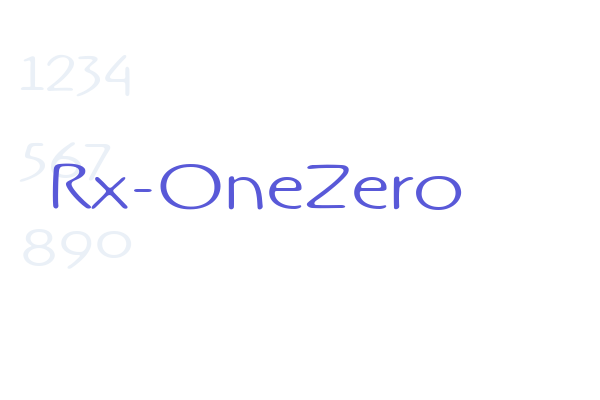 Rx-OneZero