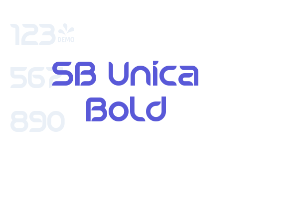 SB Unica Bold