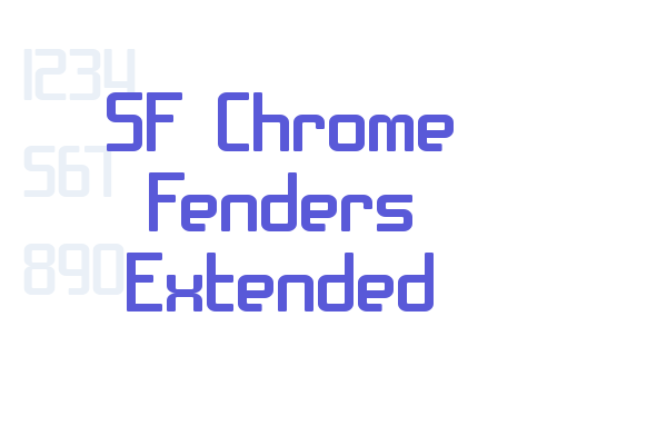 SF Chrome Fenders Extended