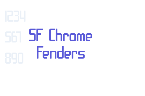 SF Chrome Fenders