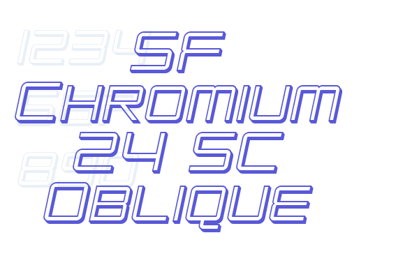 SF Chromium 24 SC Oblique