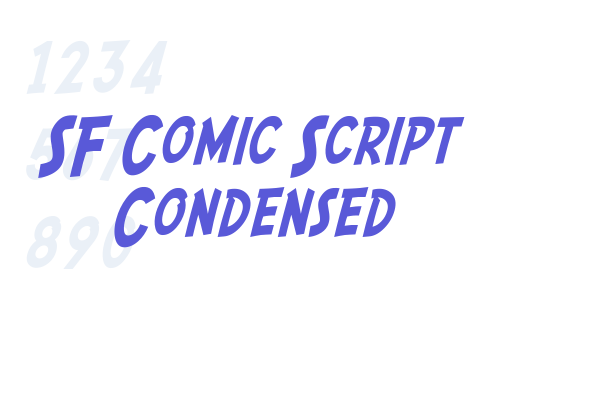 SF Comic Script Condensed