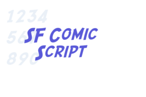 SF Comic Script Font Free [Download Now]