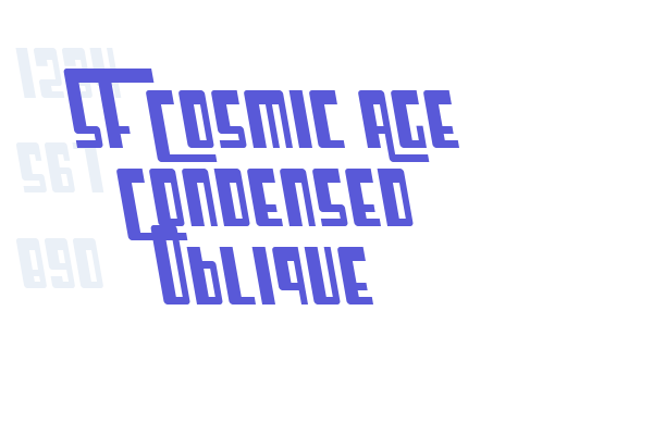 SF Cosmic Age Condensed Oblique