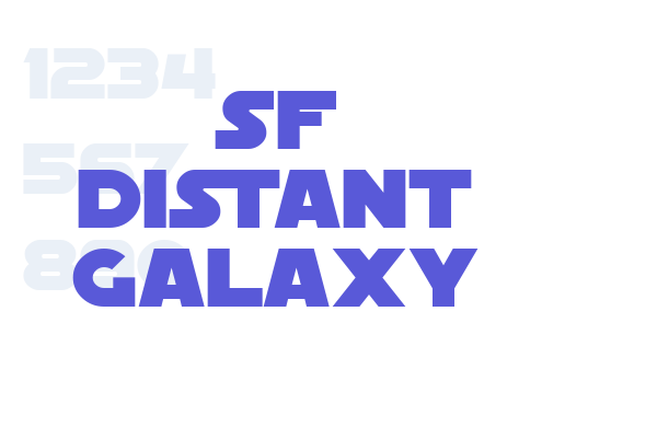 SF Distant Galaxy