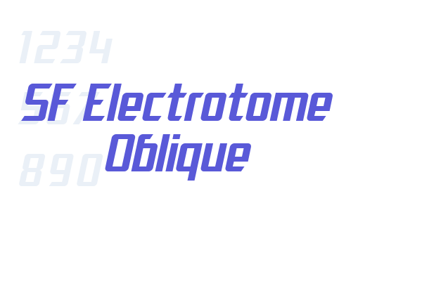 SF Electrotome Oblique